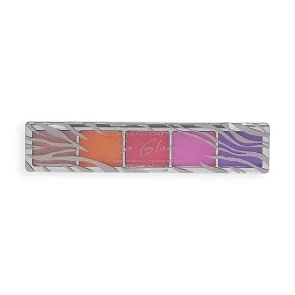 Палетка теней для век Revolution Pro Glam Palette Smokey Zebra 1 шт.