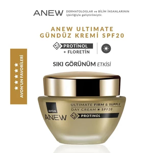 Крем для лица Avon Anew Ultimate Дневной SPF20 - Увлажняющий антивозрастной 50 мл