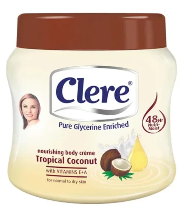 Крем для тела с кокосом 500мл от Clear Tropical