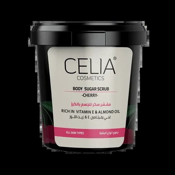 Сахарный скраб вишня 500 грамм от Celia