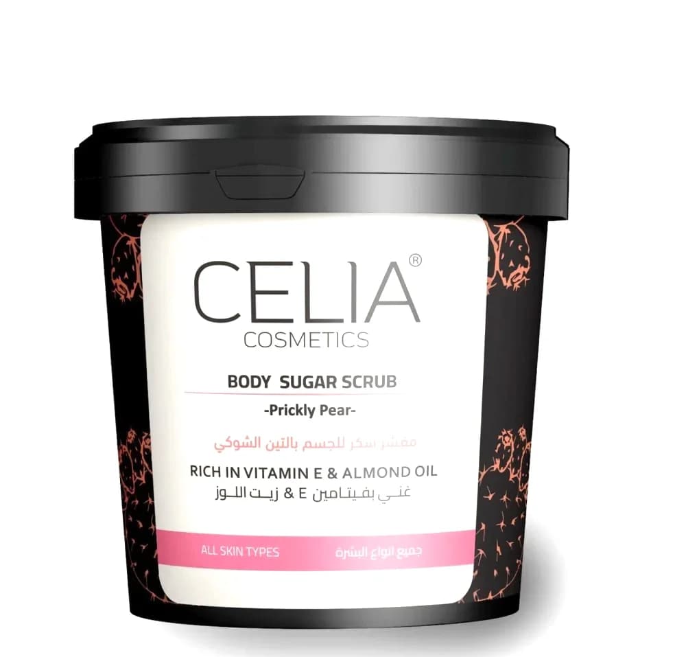 Сахарный скраб с экстрактом кактусового фрукта 600г от Celia