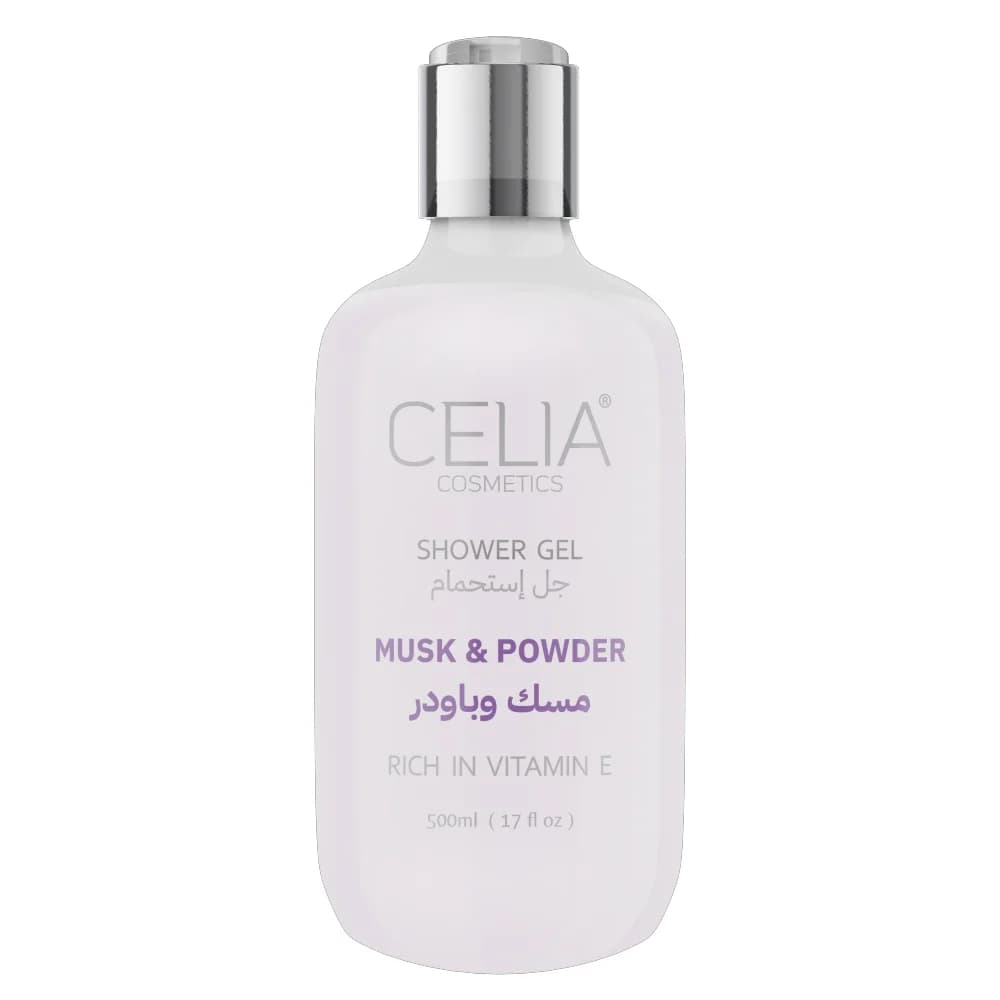 Гель для душа с мускусом и порошком 500 мл от Celia