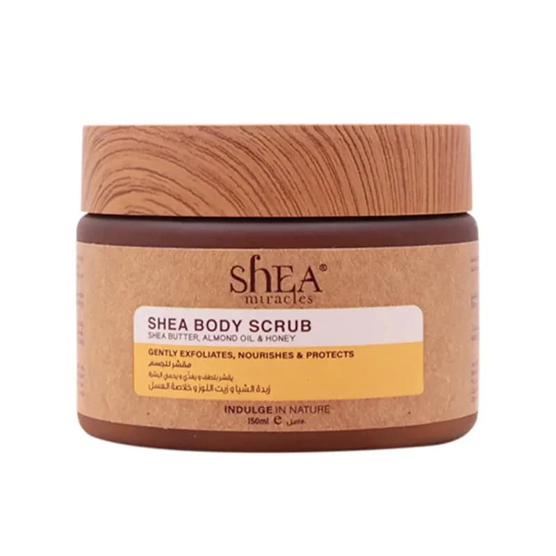 Скраб для тела с маслом ши, миндальным маслом и медом 150 мл от Shea Miracles