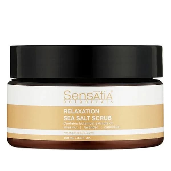 Скраб для тела с морской солью для расслабления 100 мл от Sensatia Botanicals