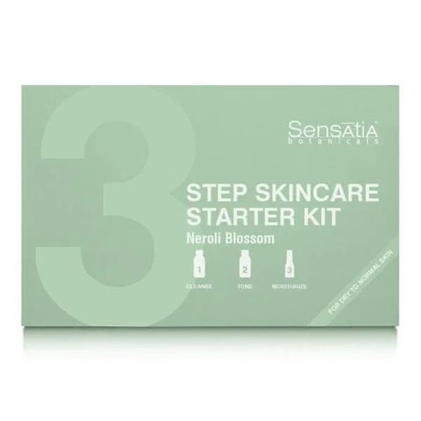 Набор по уходу за кожей Sensatia Botanicals с цветками нероли 3 шага