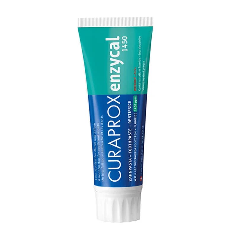 Зубная паста Curaprox Enzycal 1450 ppm 75 мл