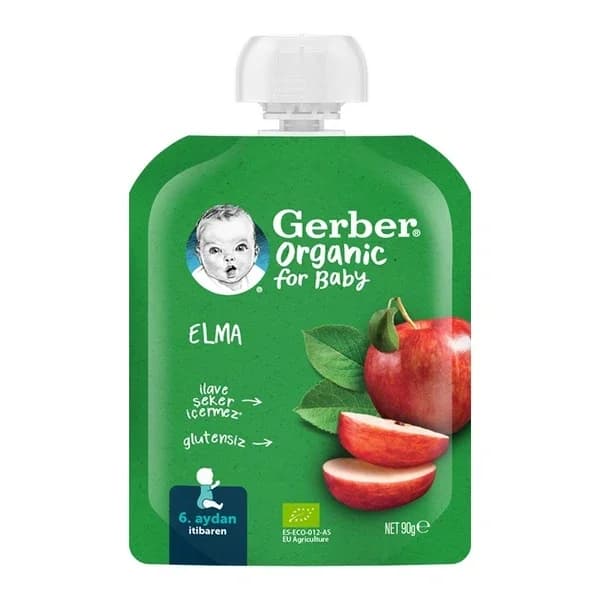 Пюре из яблок органическое 90 г от Gerber