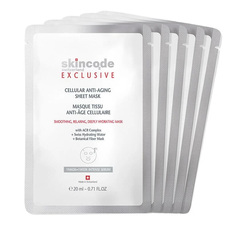 Skincode Exclusive Cellular Антивозрастная тканевая маска 20 мл х 5 шт
