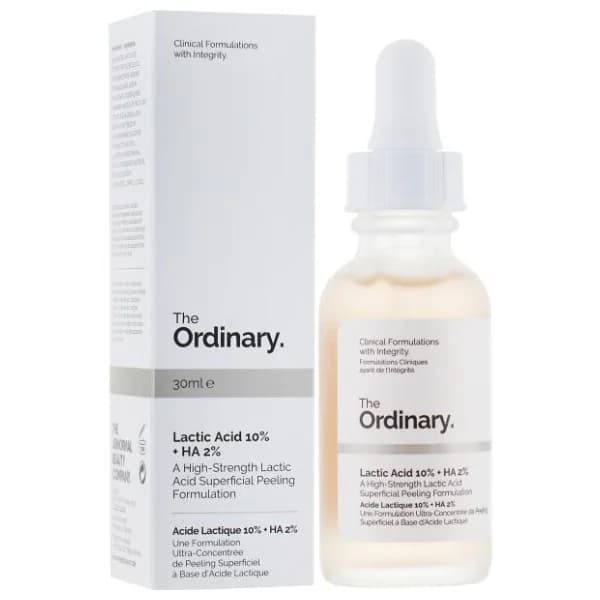 Молочная кислота 10% + Гиалуроновая кислота от The Ordinary