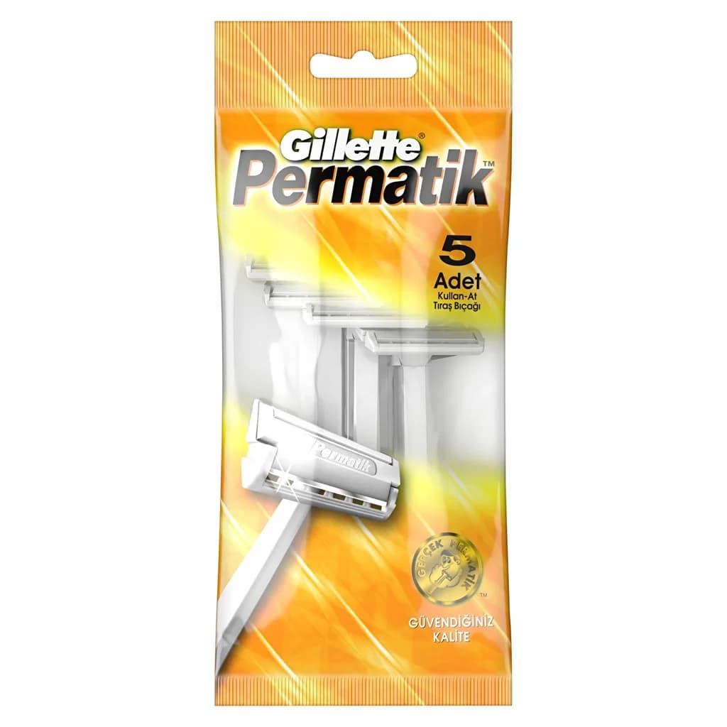 Бритва одноразовая Gillette Permatik 1 5 штук