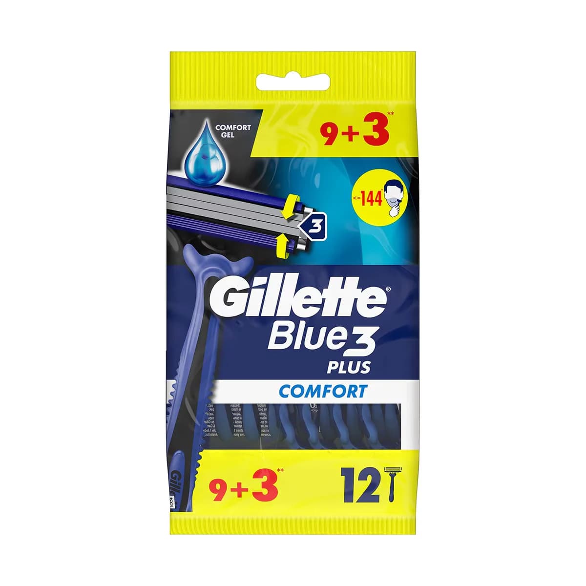 Бритва одноразовая Gillette Blue3 Comfort 12 шт.