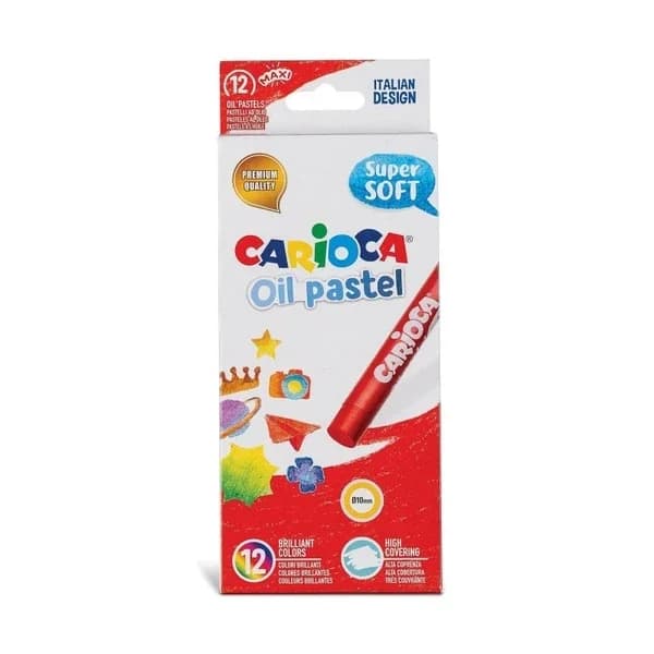 Масляные пастели Carioca 12 шт