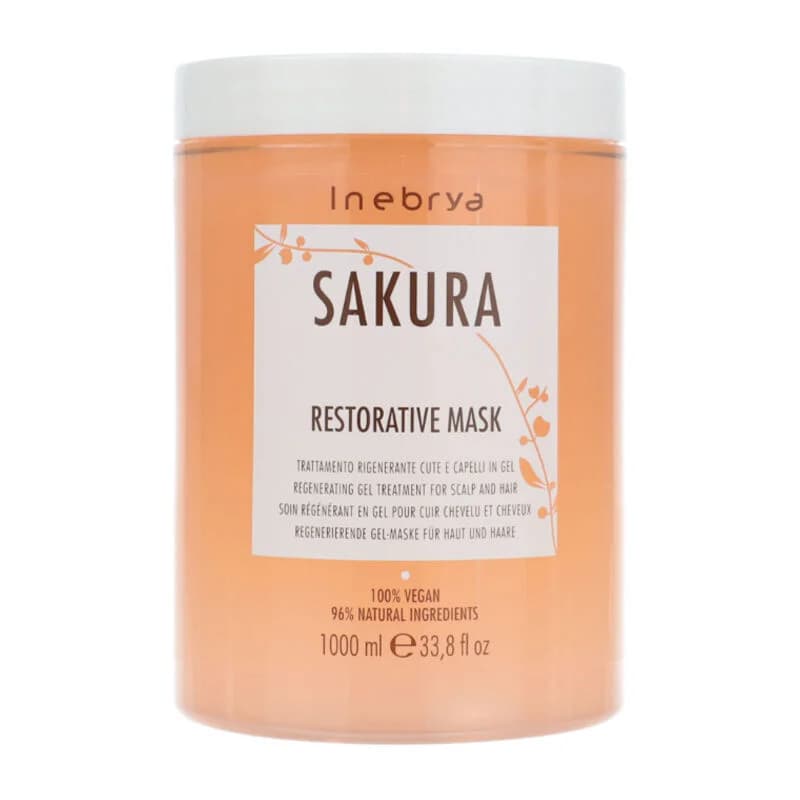 Маска для волос Inebrya Sakura Регенерирующая гелевая 1000 мл