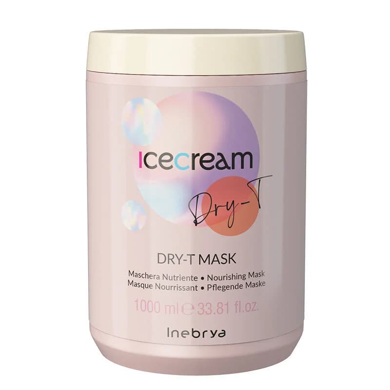 Маска для волос Inebrya Ice Cream Dry-t Питательная 1000 мл