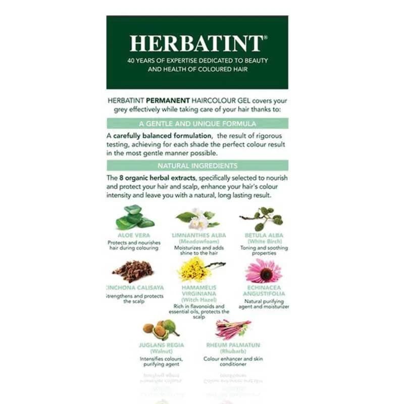 Краска для волос Herbatint 7D Золотистый блондин