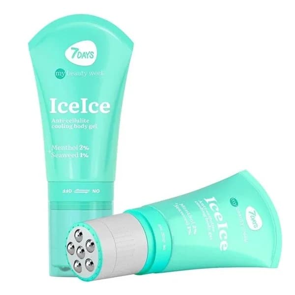 7DAYS ICEICE Охлаждающий Антицеллюлитный Роликовый Гель 130 мл