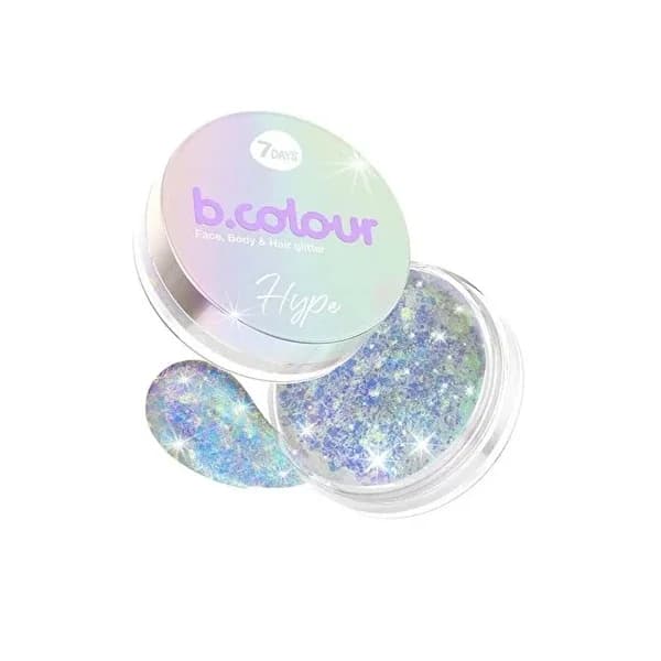 7Days B.Colour Блестки для лица, тела и волос, 02 Hype 25 г