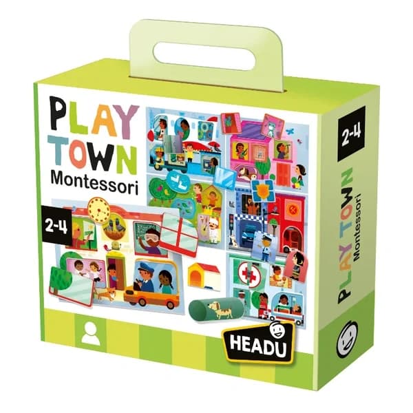 Детский игровой городок Headu Монтессори (возраст 2-5 лет)