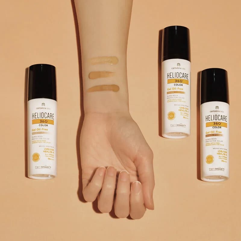 Гель для загара Heliocare 360 цветной без масла SPF50+ 50 мл - Бронзовый