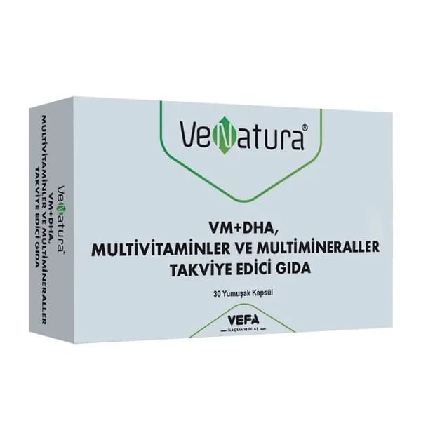 Венатура Вм+ДГК Мультивитамины и Мультиминералы 30 мягких капсул