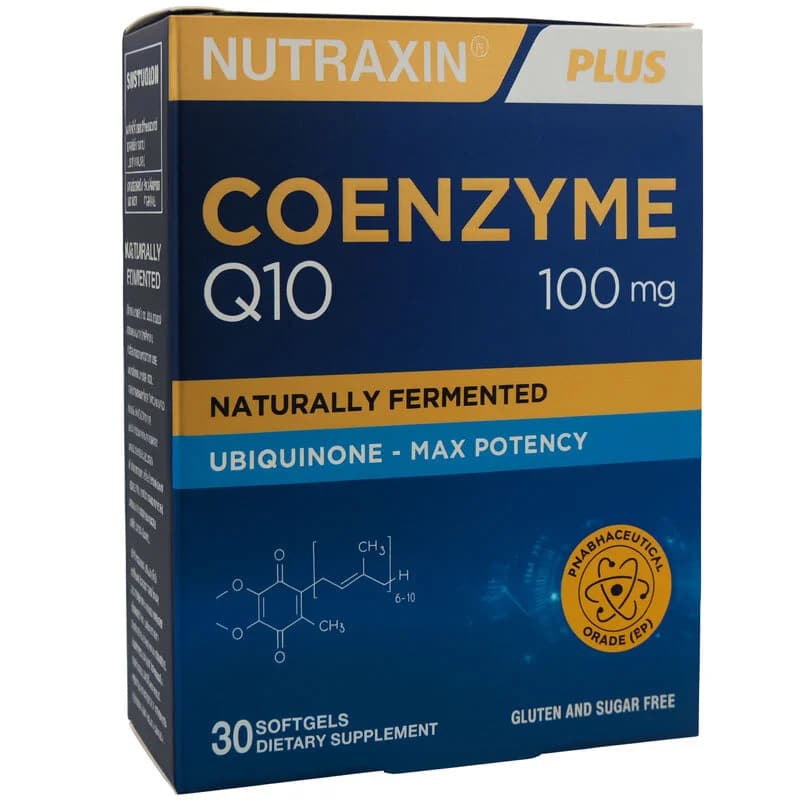 Коэнзим Q-10 100 мг 30 капсул от Nutraxin