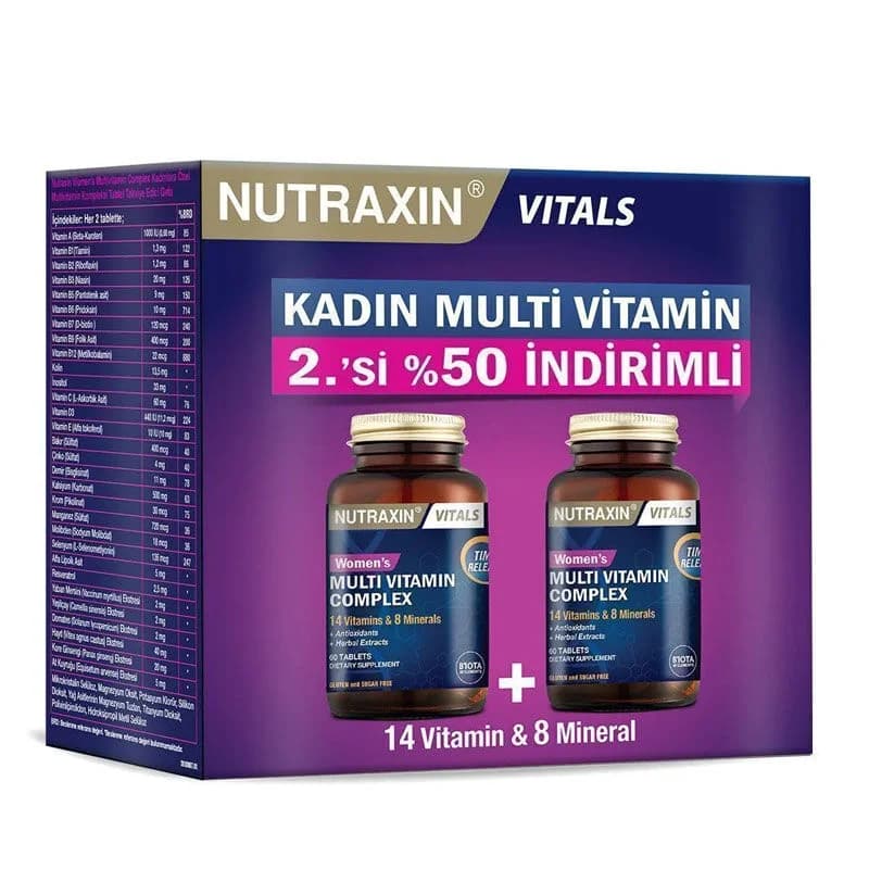 Мультивитаминный комплекс для женщин Advantage Package 2 от Nutraxin