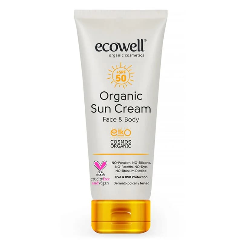 Эковелл Органический Солнцезащитный Крем SPF 50 110 г