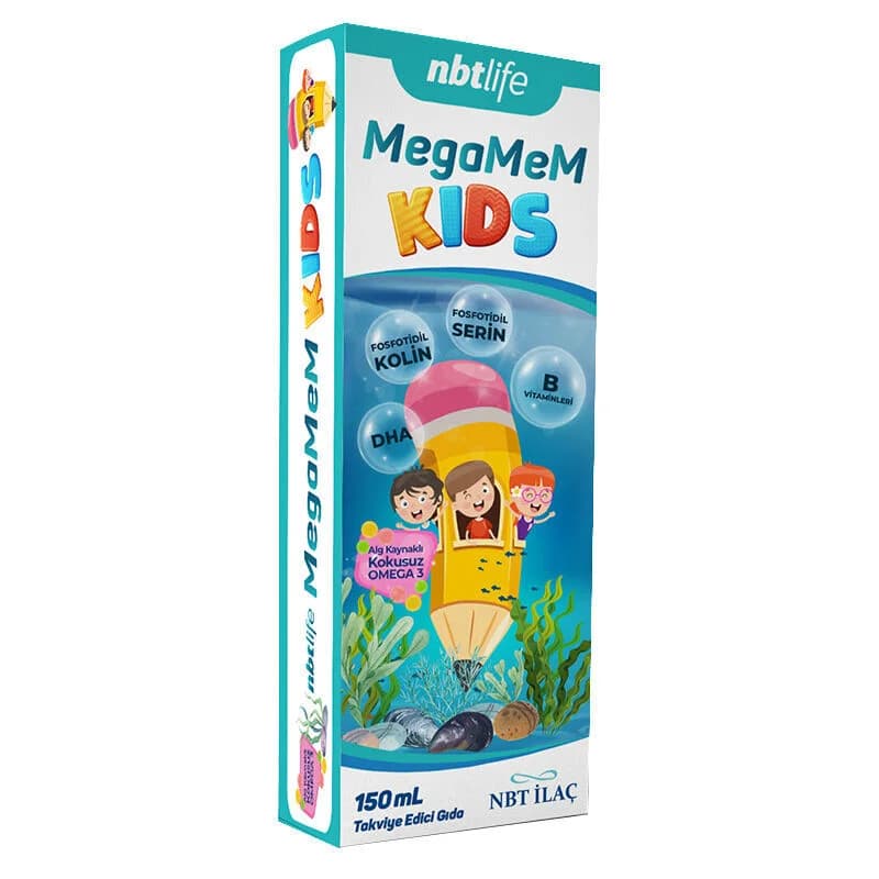 Сироп Nbt Life Megamem для детей 150 мл