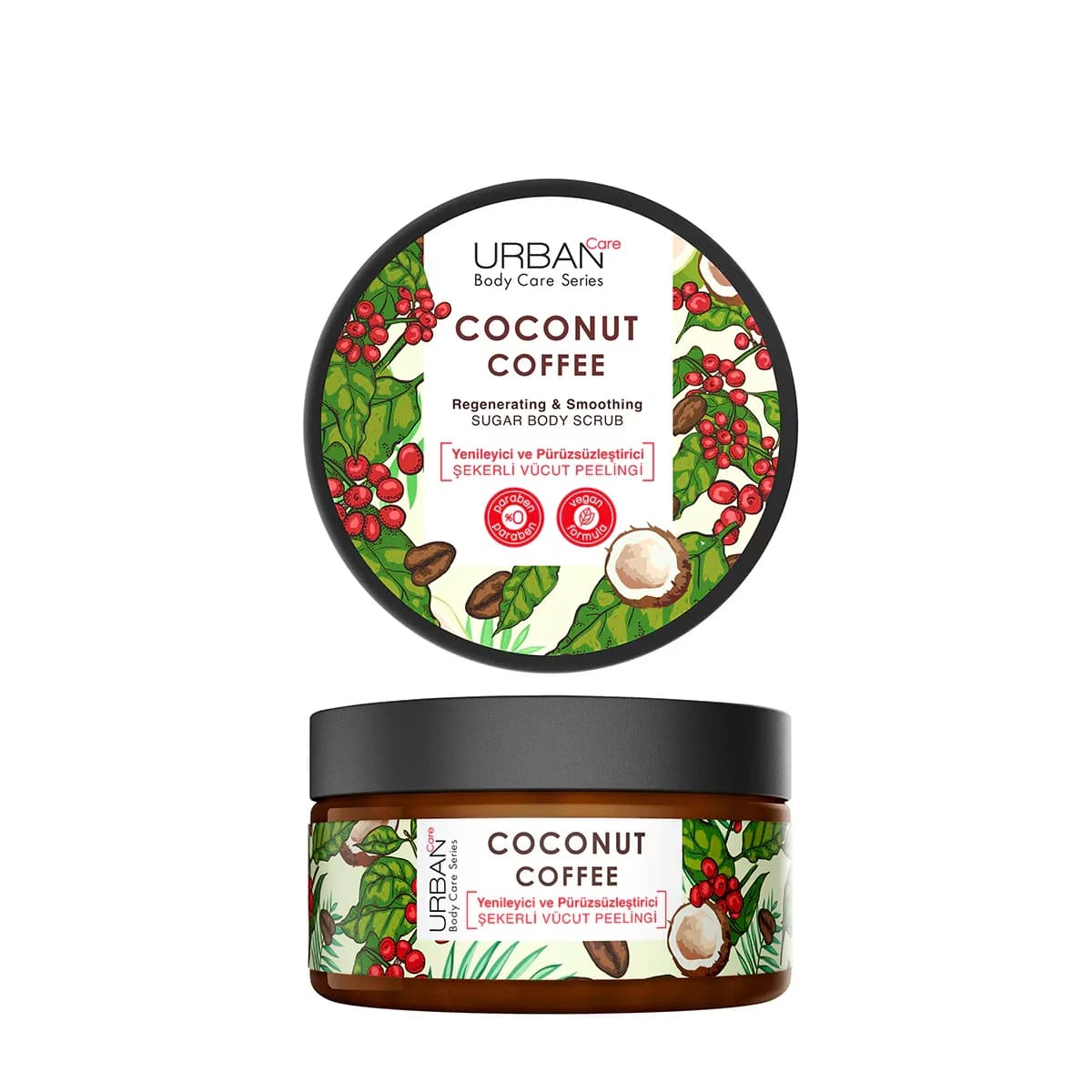 Скраб для тела с кокосом и кофе Urban Care 280 г