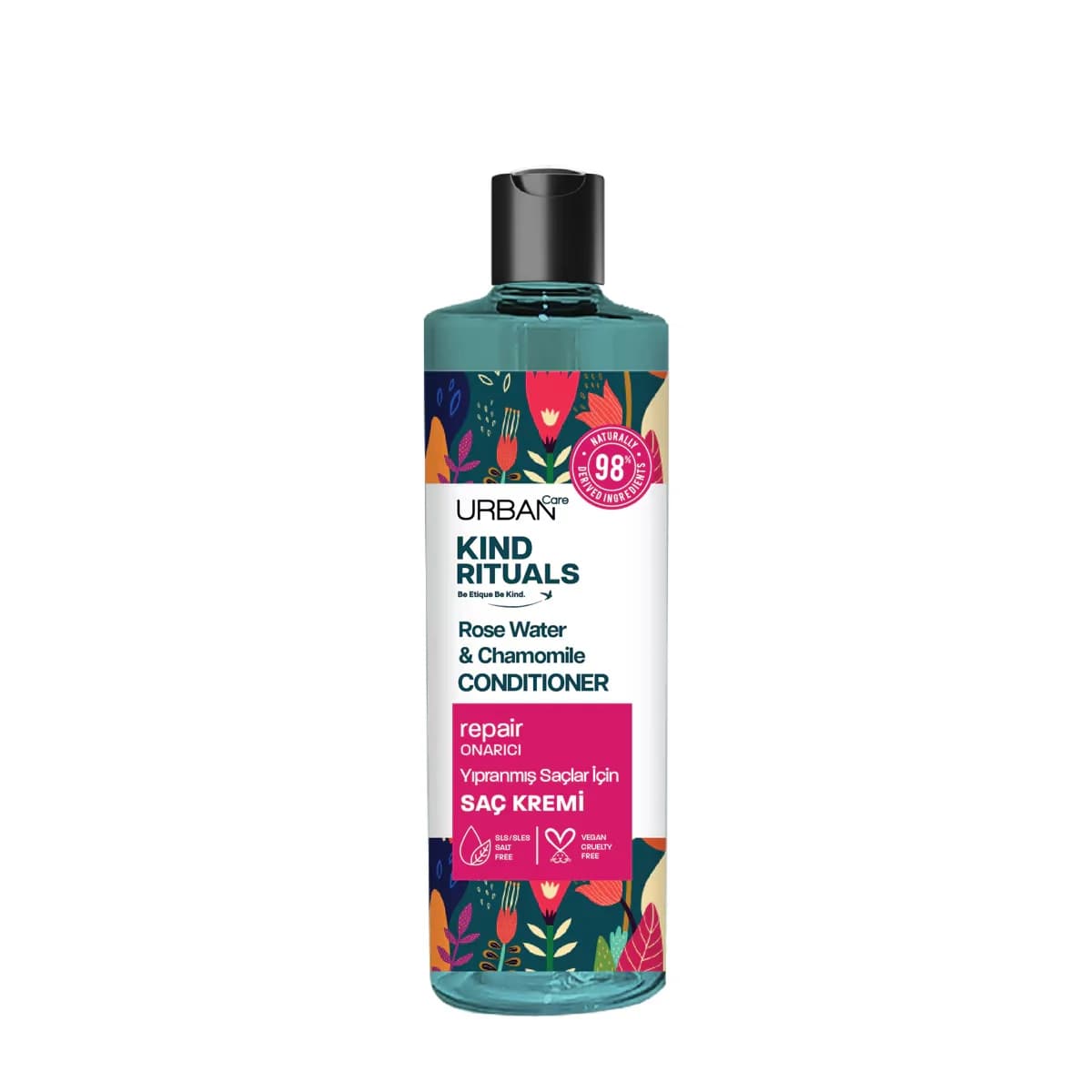 Кондиционер для волос Urban Care Kind Rituals с розовой водой 250 мл