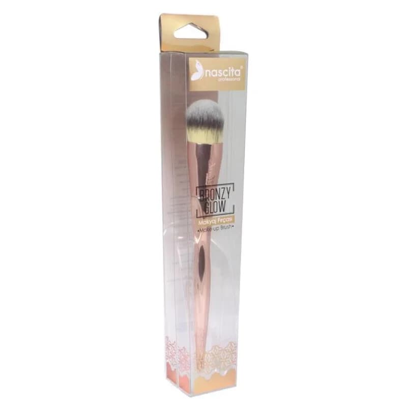 Кисть для консилера овальная Nascita Bronzy Glow 0200