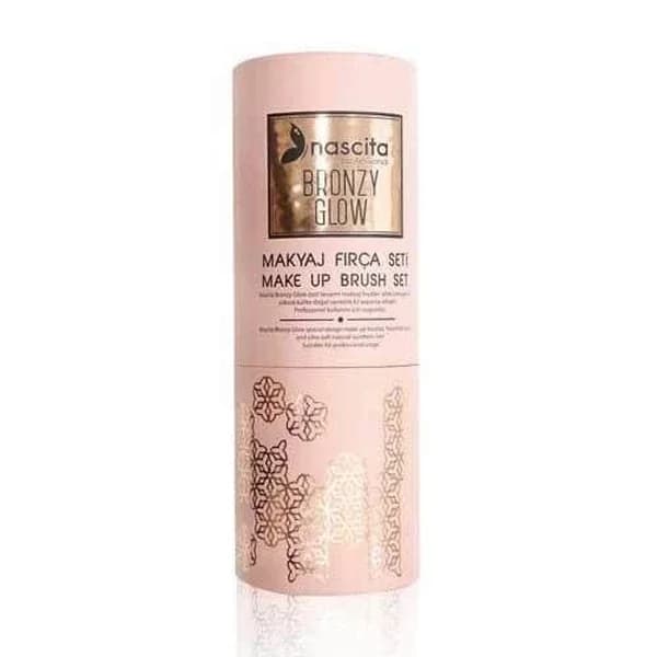 Набор профессиональных кистей Nascita Bronzy Glow - в коробке