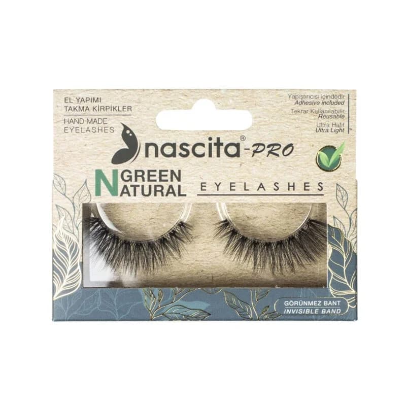 Накладные ресницы Nascita-pro Green Natural - 112