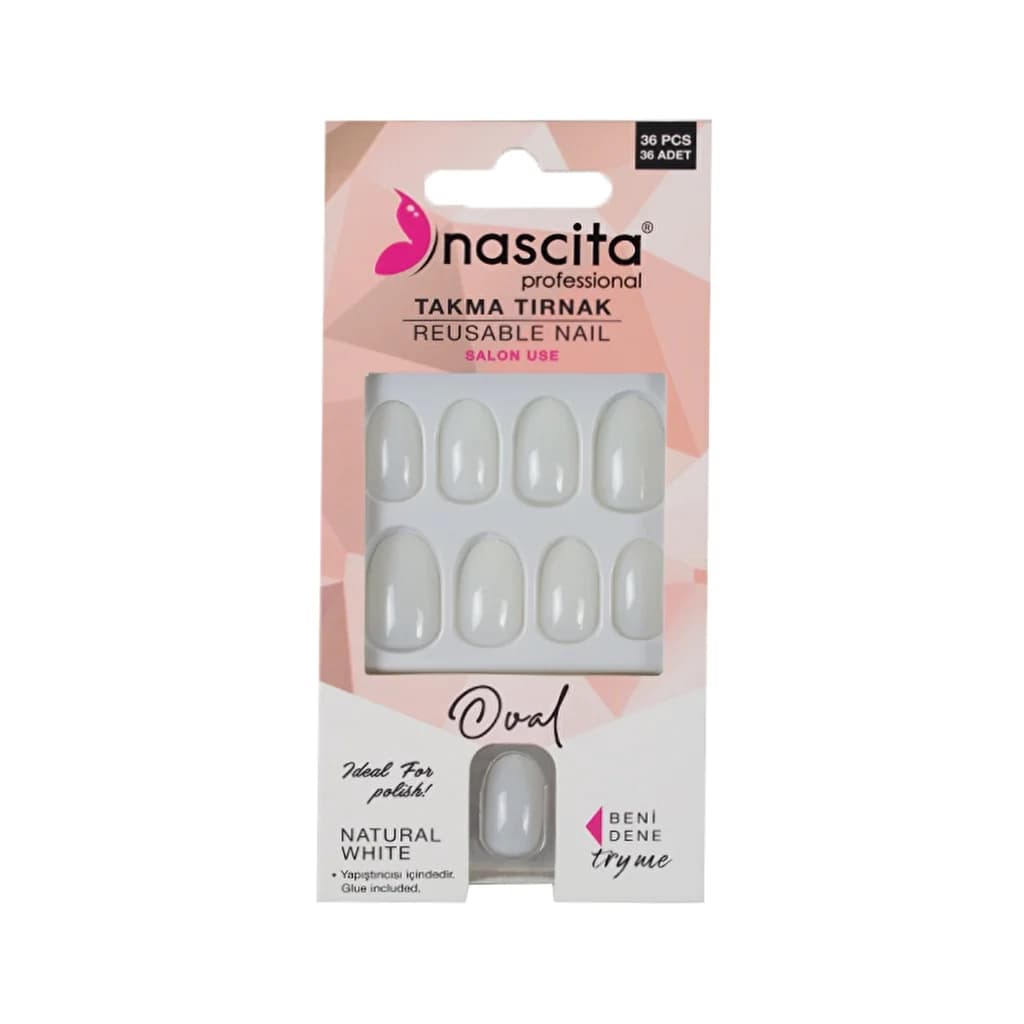 Ногти накладные овальные 36 шт от Nascita
