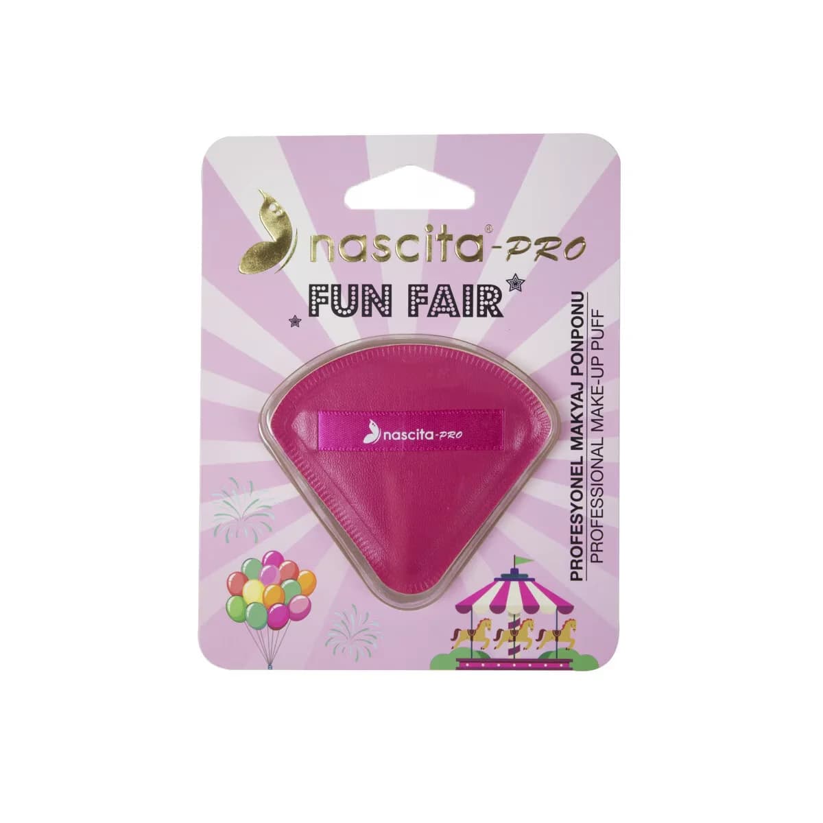 Губка для тонального крема Nascita Funfair