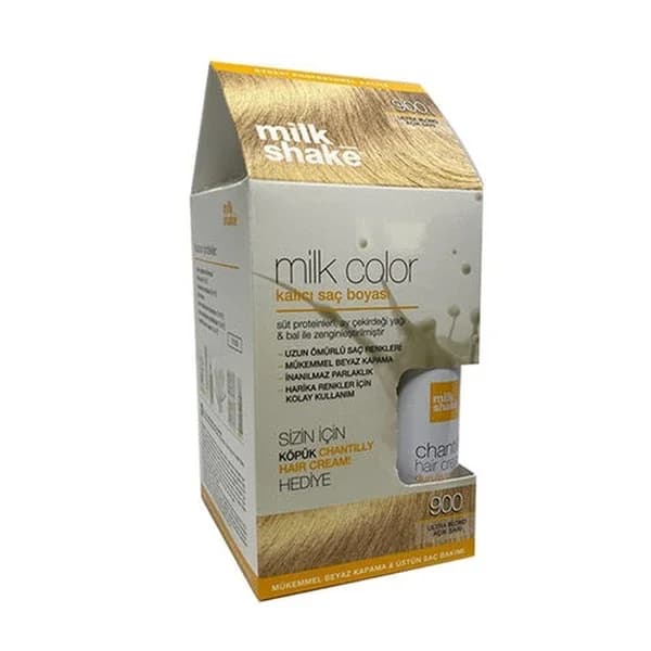 Краска для волос Milk Shake Молочный Цвет 900 - Светлый Блондин - Пена Подарок