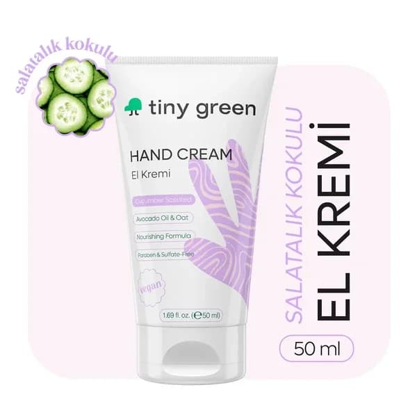 Крем для рук Tiny Green с ароматом огурца 50 мл от Tiny Green