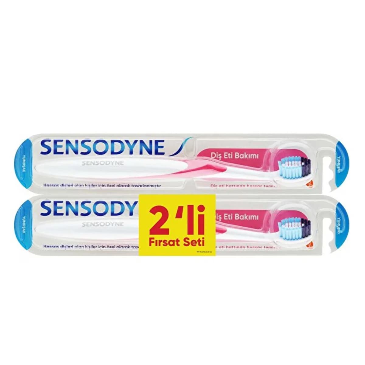Зубная щетка Sensodyne Уход за деснами 1+1