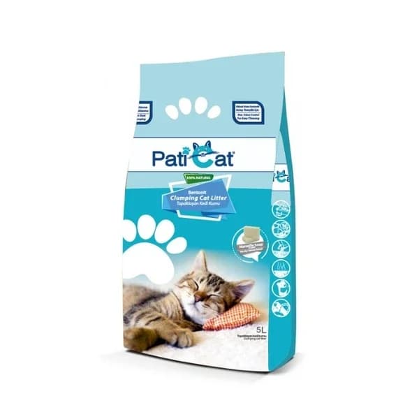 Песок для кошек Paticat Марсельский мыльный 5 л