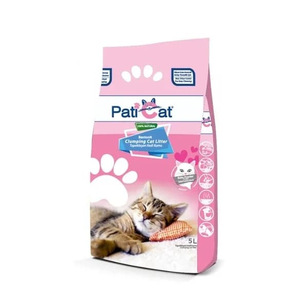 Песок для кошек Paticat ароматизированный 5 л