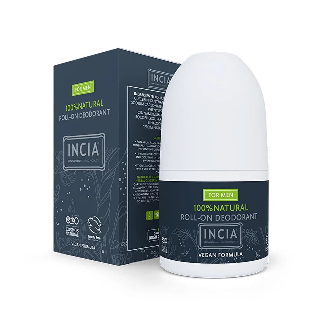 Дезодорант-ролик Incia Natural для мужчин 50 мл