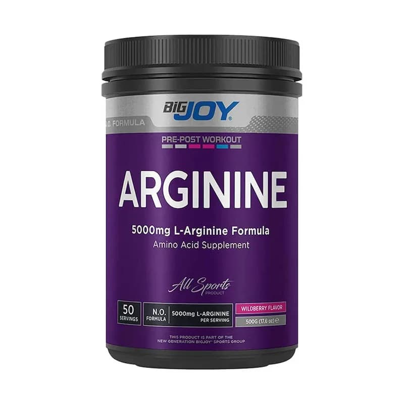 Порошок аргинина Bigjoy Лесные ягоды 500 г