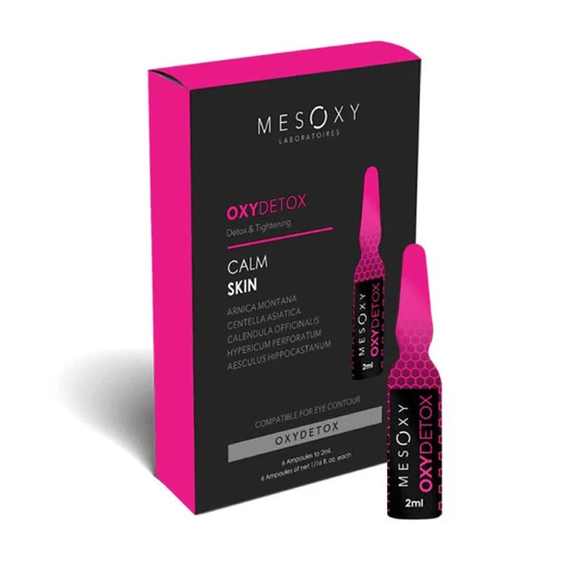 Сыворотка для успокоения кожи Mesoxy Oxydetox 6 x 2 мл