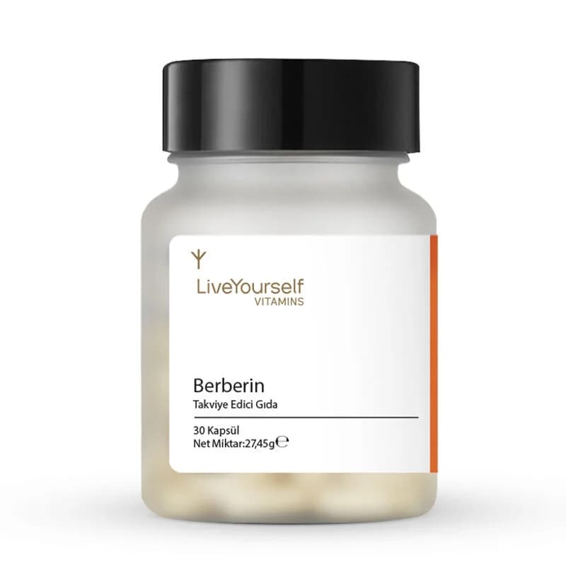 Витамины Liveyourself Берберин 30 капсул