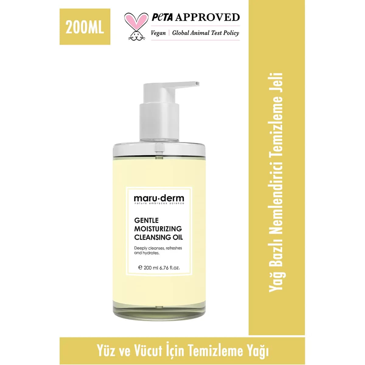 Масло для очищения лица и тела Maruderm 200 мл