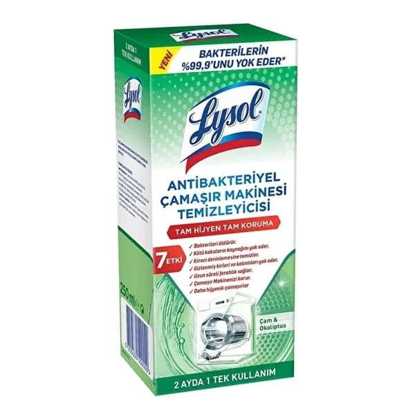 Чистящее средство для стиральных машин Lysol Антибактериальное 250 мл
