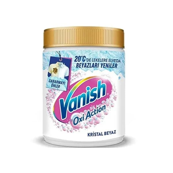 Порошок для стирки и удаления пятен Vanish Oxi Action Crystal White 480 г