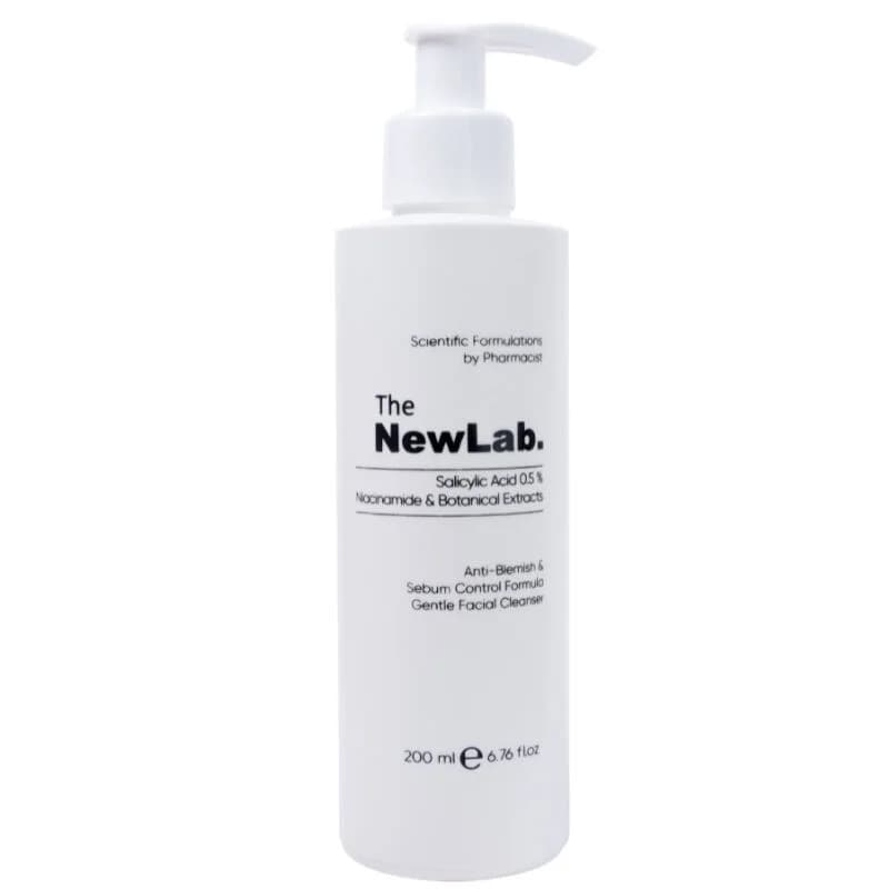 Очищающий гель для лица для жирной кожи 200 мл от Newlab