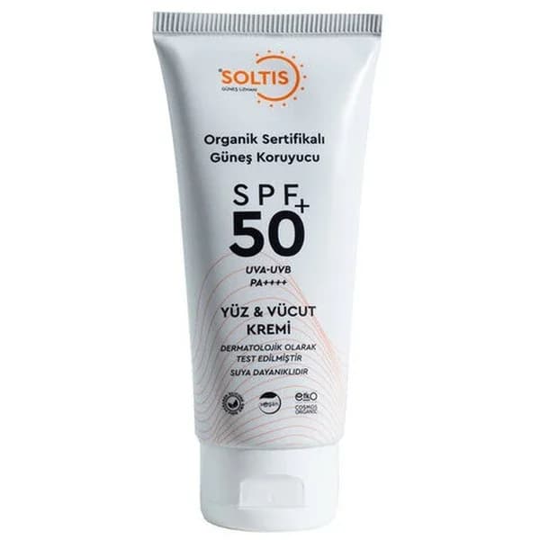 Солнцезащитный крем Soltis 100% минерал SPF 50+ 100 мл