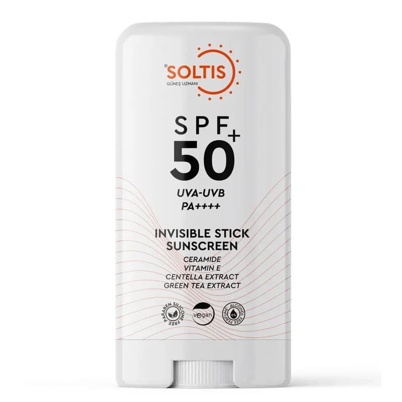 Солнцезащитный прозрачный крем-стик SPF50+ 15 г от Soltis